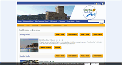 Desktop Screenshot of hotelsrapallo.it